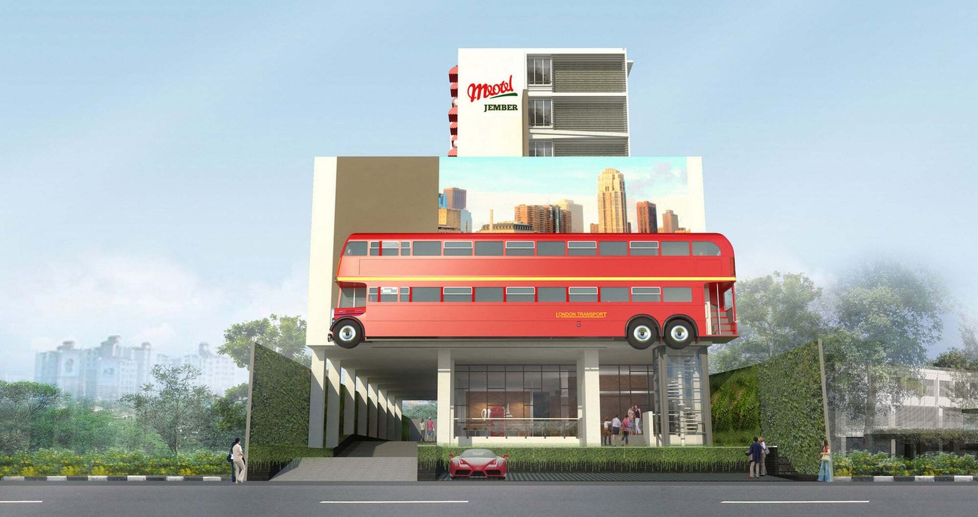 Hotel Dafam Fortuna Jember Exs Meotel Jembel Exterior foto